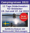 Geführte Campingreise Schweden - 12 Tage